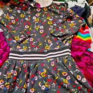 Art &Eden floral girls dress